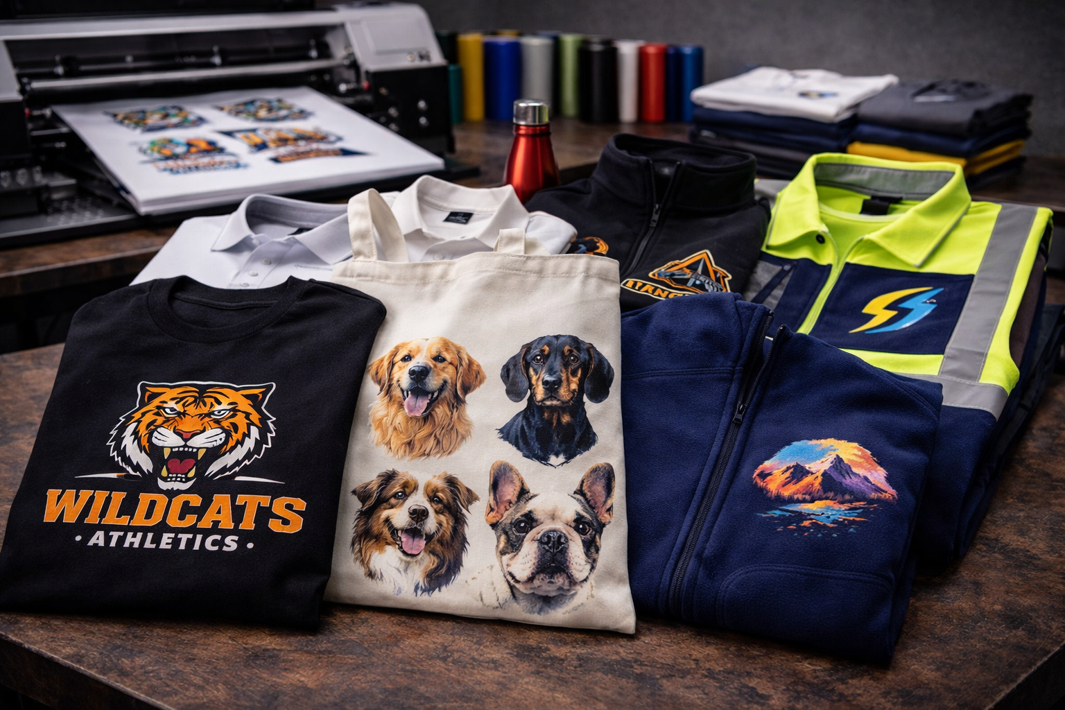 Cuándo utilizar impresión DTF